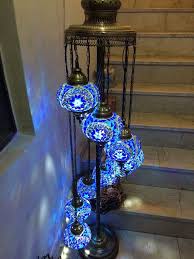 9 Multicolor Standing Lamp Arabian Mosaic Lamps Moroccan Lantern Chandelier Turkish Light Hanging Lamp Mosaic Lig Mosaic Lamp Turkish Lights Standing Lamp