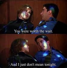 The One Where Ross And Rachel You Know Friends Moments Friends Scenes Friends Cast