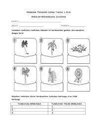 Soalan sains tahun 5 pertengahan tahun 2018. Program Transisi Sains Tahun 1 2018