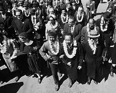 Image of Martin Luther King Jr. leading a civil rights march