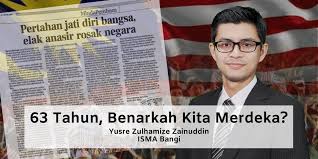 Terutama bagi partai muda, belum ada kader yang siap maju. 63 Tahun Benarkah Kita Merdeka Isma