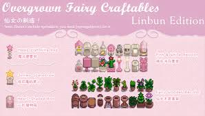 Craftable Colletion For Ali S Overgrown Fairy Buildings Available For Content Patcher Stardew Valley Stardew Valley Farms Stardew Valley Layout