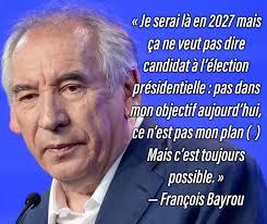 François Bayrou ne ferme pas la porte à la Présidentielle 2027 🤨
