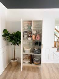 That's why a safety fitting is included so that you can attach the wardrobe to the wall.the mirror door can be placed on the left side, right side or in the middle. Diy Cane Ikea Brimnes Cabinet Arinsolangeathome