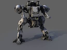 Robot 3d Model Mech Robots Concept Robots Tanks