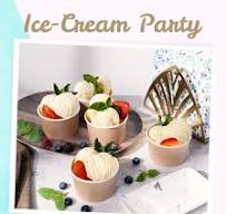 MATICAN Paper Ice Cream Cups - 50-Count 5.5-Oz Disposable Dessert Bowls for  Hot or Cold Food, 5.5-Ounce Party Supplies Treat Cups for Sundae, Frozen ...