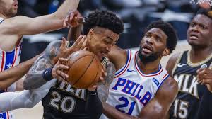 Stats from the nba game played between the philadelphia 76ers and the atlanta hawks on january 30, 2020 with result, scoring by period and players. 76ers 100 Vs 103 Hawks Scores Summary Stats Highlights Nba Playoff As Com