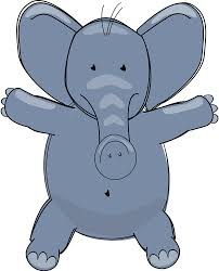 This set contains 12 cute and colorful elephant vector illustrations. Cute Elephant Clipart Free Download Transparent Png Creazilla