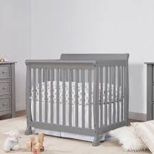Kalani 4 In 1 Mini Convertible Crib In 2021 Cribs Mini Crib Nursery Furniture Sets