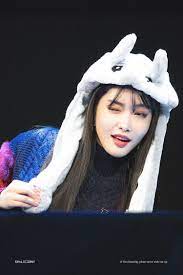 Chungha Bunny Hat Celebrity Art Kpop Girl Groups Kpop Girls