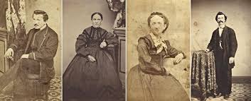 Three Hoffman Siblings and Brother-in-Law Edward T. Drumhe…