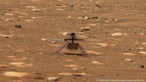 Mars is the fourth planet from the sun. Mars Ingenuity Helicopter Makes Historic Test Flight News Dw 19 04 2021