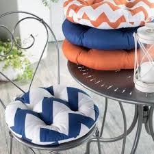 This patio cushions come in a variety of colors and styles that are easy to mix and match to create your perfect patio space. Valencia Bistro Outdoor Round Seat Cushion Round Outdoor Cushions Round Seat Cushions Outdoor Chair Cushions
