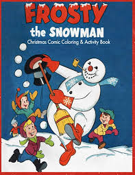 Frosty the Snowman Christmas Comic Coloring & Activity Book : Gormley, Dan,  Carin, Frank, Trahan, Craig: Amazon.sg: Books