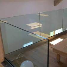 Height Floor To Handrail Top 42 1067mm Or Customized Size Thickness Of Glass 10mm To 25mm Tempered In 2021 Glass Railing Glass And Aluminium Glass Railing Stairs