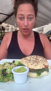 Amanda Feeds A Bagel