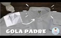 Aprenda a TRANSFORMAR gola comum em GOLA PADRE - Muito FÁCIL e rápido -  Confira!!!
