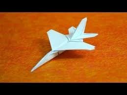Kagittan F16 Yapimi Youtube Kagit Elisi Origami El Isi