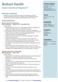 Microsoft resume templates give you the edge you need to land the perfect job. Senior Electrical Engineer Resume Samples Qwikresume