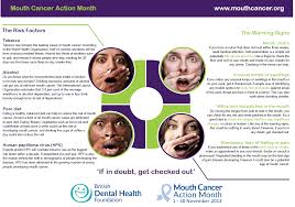 It can be called the first signs of mouth cancer. Mouth Cancer Awareness Month Ashford Dental