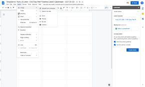 Avery 5160 template google docs. How To Add Images To Labels In Google Docs