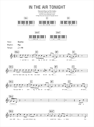 He answers briefly and concisely, with the air of someone who doesn't. Phil Collins In The Air Tonight Sheet Music Pdf Notes Chords Rock Score Guitar Chords Lyrics Download Printable Sku 47592