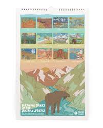 Roaming Wild 2021 Calendar In 2020 Park Birthday 2021 Calendar Birthday Fun