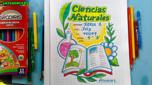 En este sitio encontrarás creativas portadas y dibujos de caratulas para. Portada Bonita De Ciencias Naturales Facil Covers For Notebooks Youtube