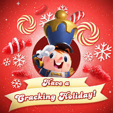 Instant printable digital download candy crush christmas card This King Of Hearts Wishes You A Candy Crush Friends Saga Facebook