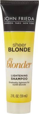 John Frieda Sheer Blonde Go Blonder Lightening Shampoo Ulta Beauty Lightening Shampoo How To Lighten Hair Lighten Hair Naturally