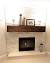 Brick Fireplace Mantel Decor