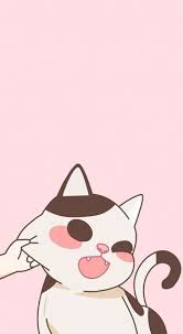 Maybe you would like to learn more about one of these? Cute Cat Kawaii Wallpaper Kolpaper Awesome Free Hd Wallpapers