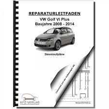Vw Golf Vi Plus 1k 1kp 52 521 08 14 Schaltplan Reparaturanleitung