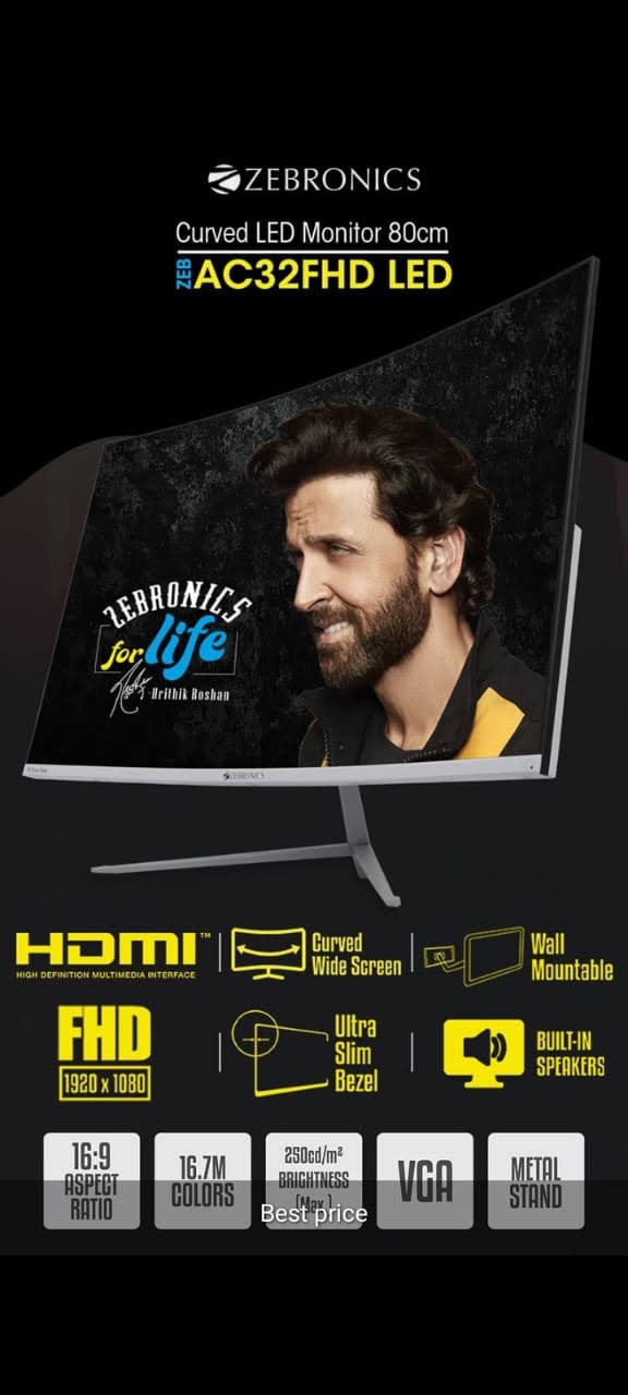 zebronic moniter