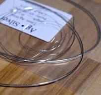 99.99% Pure Silver Wire; 12, 18, 24, 28, 32, 38 ga (0.1 0.2 0.3 0.5, 1, 2mm)