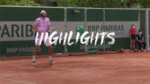 The tournament ran from 23 may until 5 june. French Open Highlights Reilly Opelka Into Round Three At Roland Garros After Beating Jaume Munar Tennis Video Eurosport