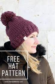 Knit Time 2 3 Hoursneedles 10mm Us 15yarn Super Bulky Yarnskill Level Beginnersize On Knitting Patterns Free Hats Hat Pattern Free Hat Knitting Patterns