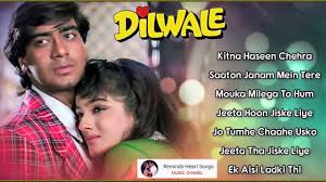 Dilwale All Songs With Dialogues Ajay Devgan Raveena Tandon 90 S Bollywood Romantic Song Youtube