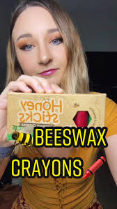 Im so excited🐝🖍 #momsoftiktok #toddlermom #art #arttok #parentsoftiktok  #beeswax #honeysticks #beeswaxcrayons #amazon #crayons #parenthack  #lifehack #artists