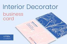 It's your design, and we leave it to you. Interior Design Business Cards Templates Free Premium Templates