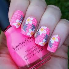 Pink polish offers mani pedi, waxing and eyelash extension services. Hot Pink Nail Art By Gr8nails Nailpolis Museum Of Nail Art
