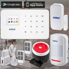Complete your smart home with a reliable alarm system. Kerui Factory G18 Android Iso App Wireless Gsm Home Alarm System Sim Smart Home Burglar Security Home Security Systems Security Alarm Security Cameras For Home