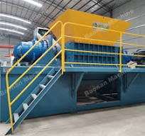 crushing iron machine