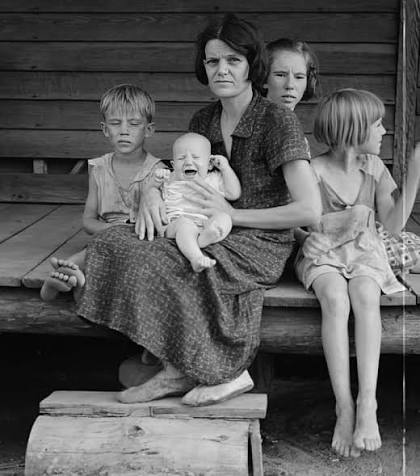 Photos of Etta Anderson's family in Ocilla, Georgia