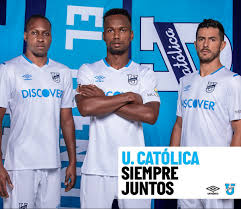 Católica faced one of the biggest clubs in the country barcelona sc at home in quito needing either a draw or a defeat to ensure qualification for the libertadores. Universidad Catolica Del Ecuador 2020 Umbro Away Kit 20 21 Kits Football Shirt Blog