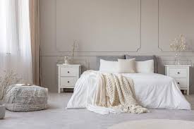 Bedside tables don't have to match the bed but ideally they should be roughly about the same height as the bed. Bedside Table Feng Shui For A Harmonious Bedroom