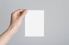 A6 Flyer Postcard Invitation Mock Up Male Hands Holding A Blank Flyer On A Gray Background Postcard Mockup Graphic Design Posters Paper Frames