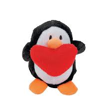 It is filled with holofiber, decorated with a satin ribbon and painted with acrylics. Stuffed Animal Toys Set Of 12 Fun Express Plush Penguin With Heart For Valentines Day Toys Games Stuffed Animals Teddy Bears