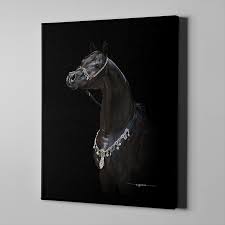 باري غاليري بيلاجيو خيل عربي أصيل 1 لوحة كانفس لوحة فنية جدارية للمنزل art horses batman