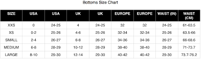 One Teaspoon Size Chart Bedowntowndaytona Com